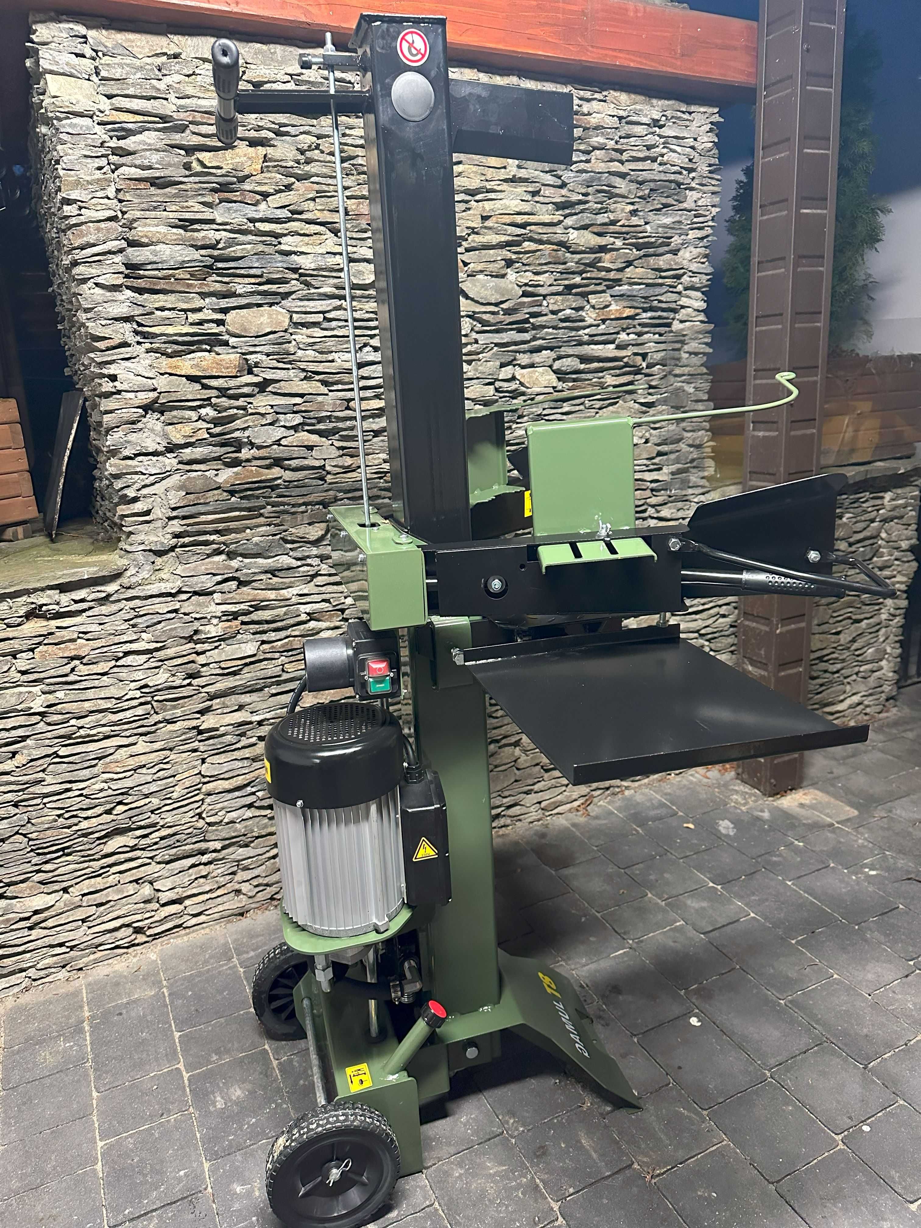 Łuparka do Drewna-Rębak 8ton Mocna 3,5kw z Danii Tanio Jak NOWA