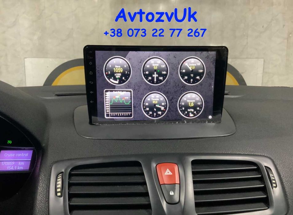 Android RENAULT Megane 3 Fluence Рено Меган 3 Флюенс CarPlay Магнитола