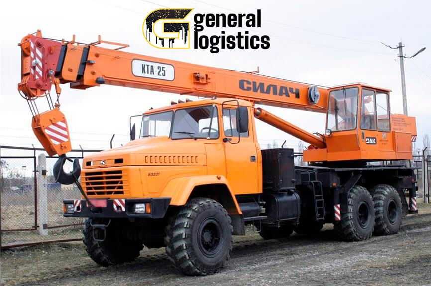 Оренда Автокран 10т 16т 20т 25т 30т 40т від 14м до 70м