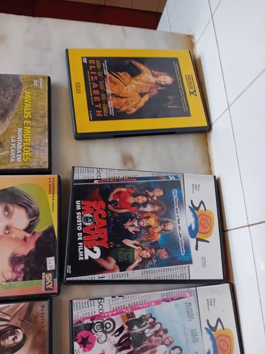 Conjunto de 18 Dvd's Diversos