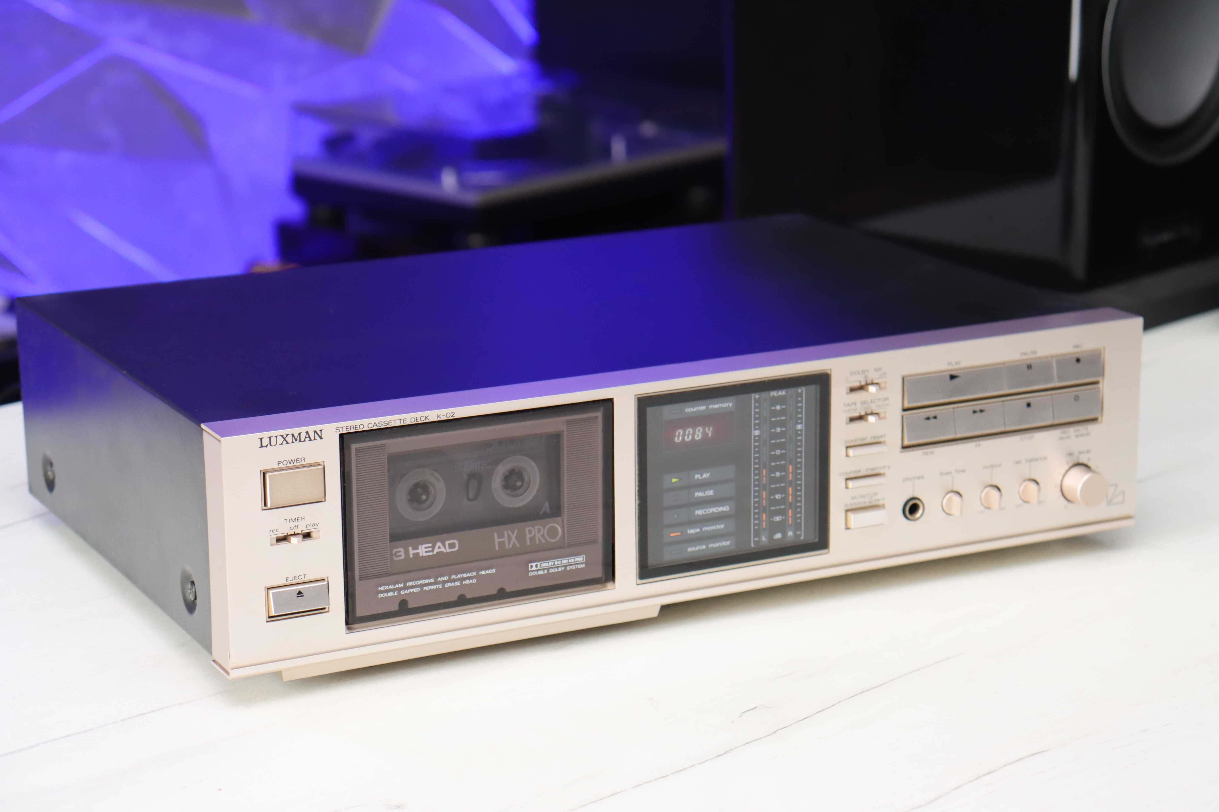 Luxman K-02 Magnetofon Deck Gwarancja pasuje do M-03 C-03
