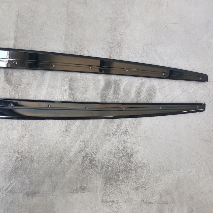 Лезвия под пороги для БМВ, ф30,32,36 BMW F30,32,36 глянец!