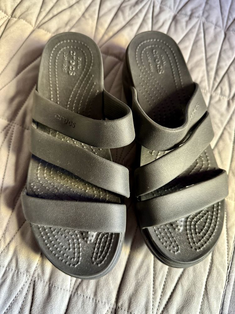 Балетки шлепки Crocs 8W оригинал/2 пары