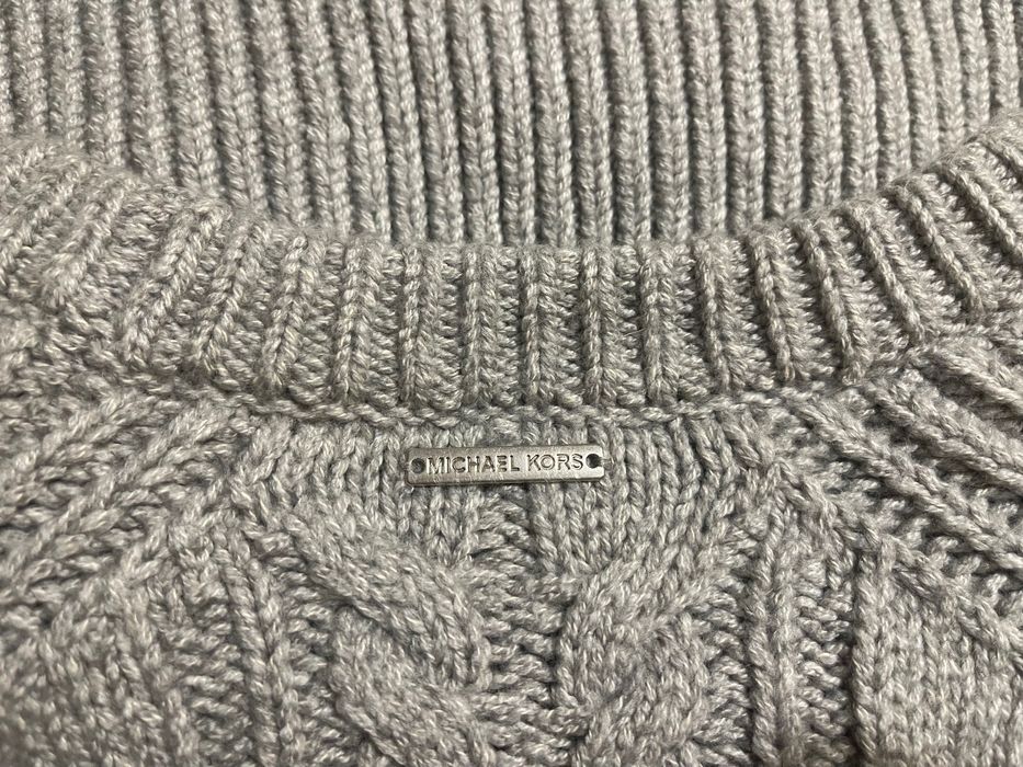 Nowy sweter Michael Kors w kolorze szarym rozmiar XL