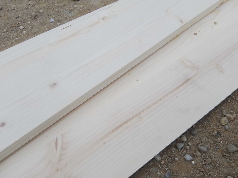 Deska tarasowa, heblowana, świerk
