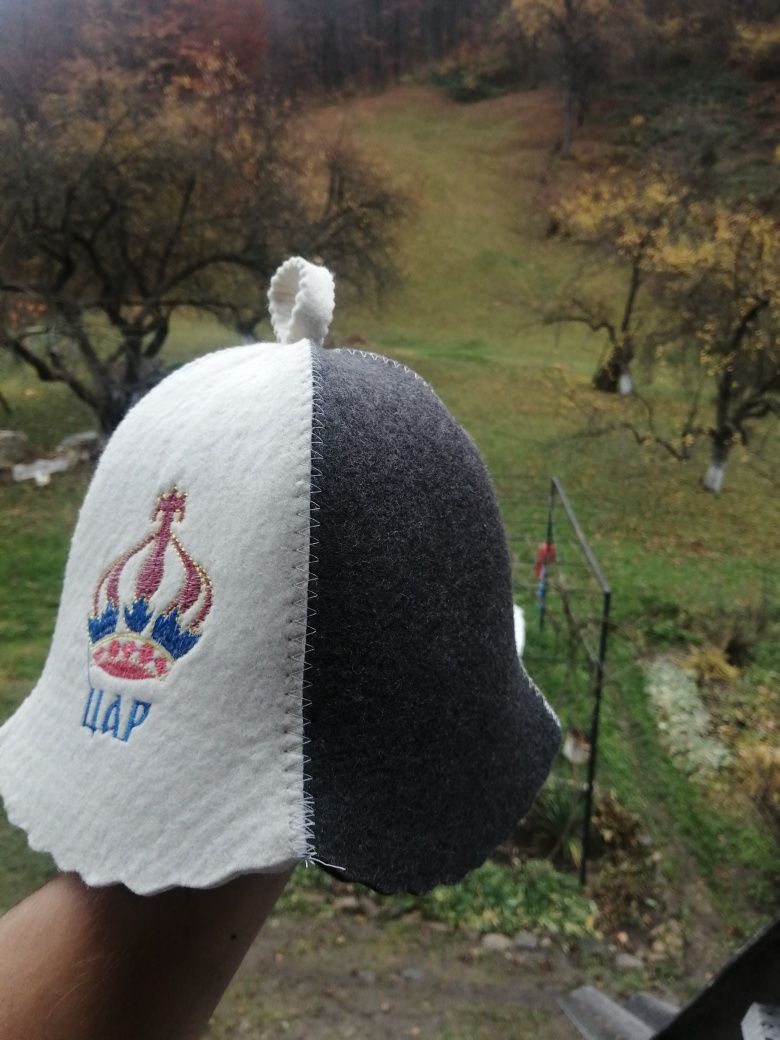 Шапки для лазні.
