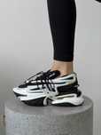 Кросівки Balmain Unicorn Low-Top Premium Black/White