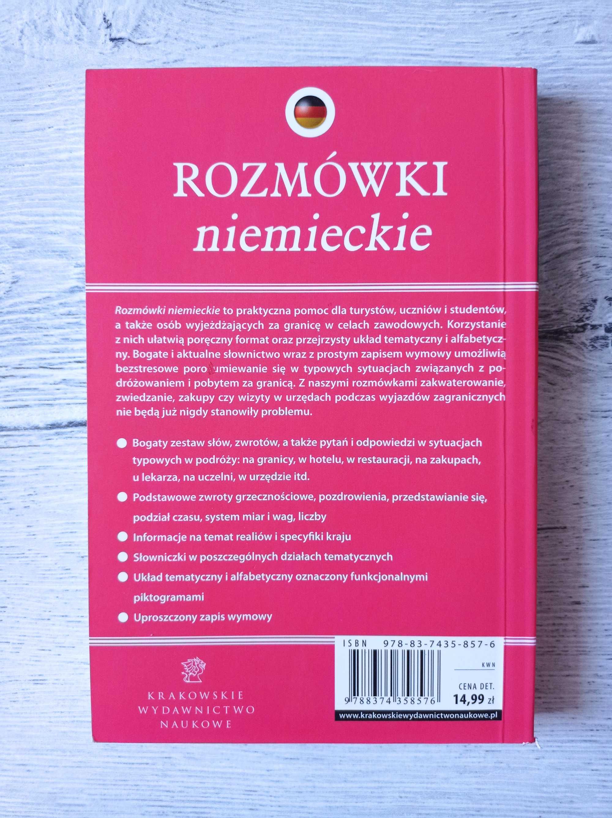 Natalia Kopicz, Anna Pawlik, Anna Sajdak – Rozmówki niemieckie książka