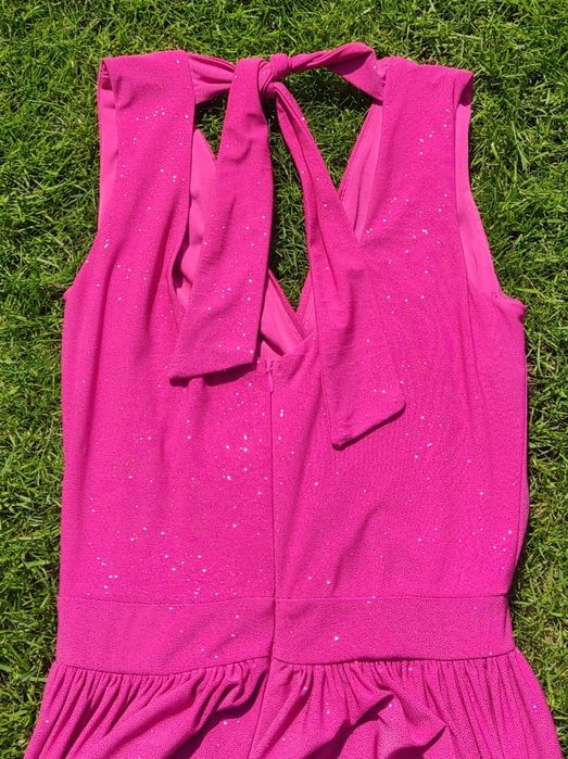 Sukienka elegancka błyszcząca roz 36/38