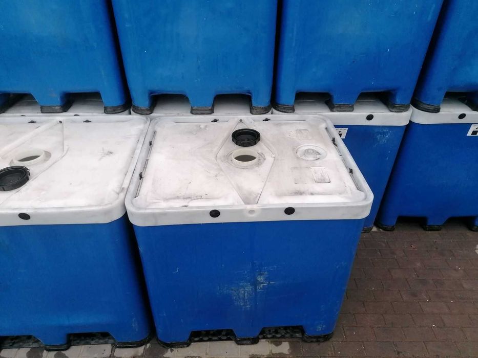 zbiornik skrzynia pojemnik dwupłaszczowy czysty 1000L faktura VAT