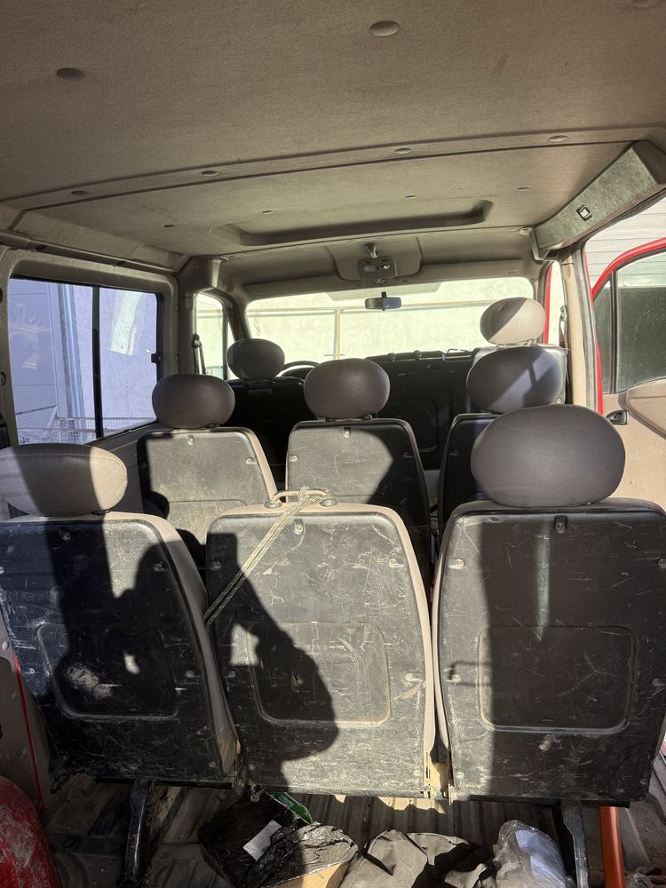 Ławka fotele Doka Brygadowka bus osobowy 7os 9os 3 osbobowa ławka