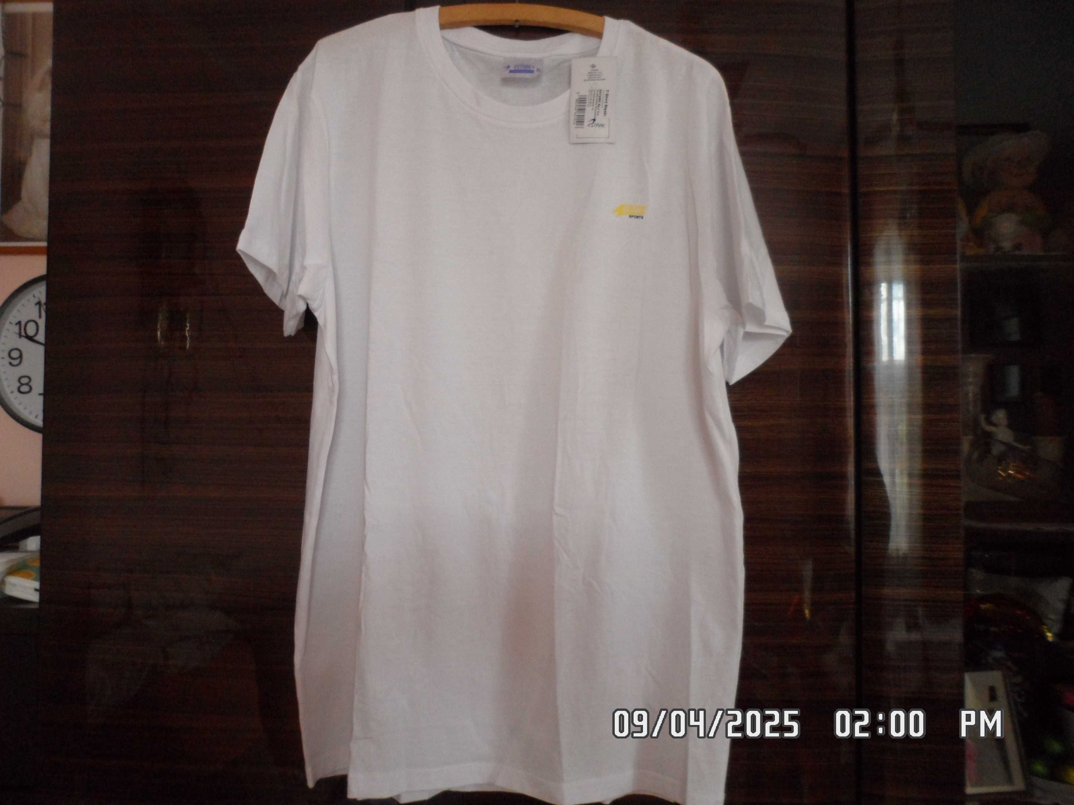 Męski t-shirt biały