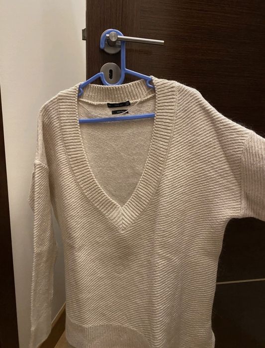 Camisola malha grossa zara