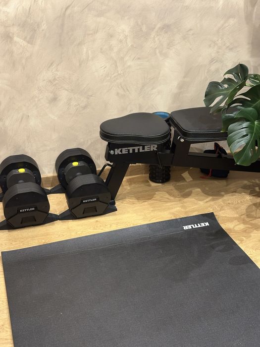 KIT Home Gym Premium KETTLER - Halteres 25kg
