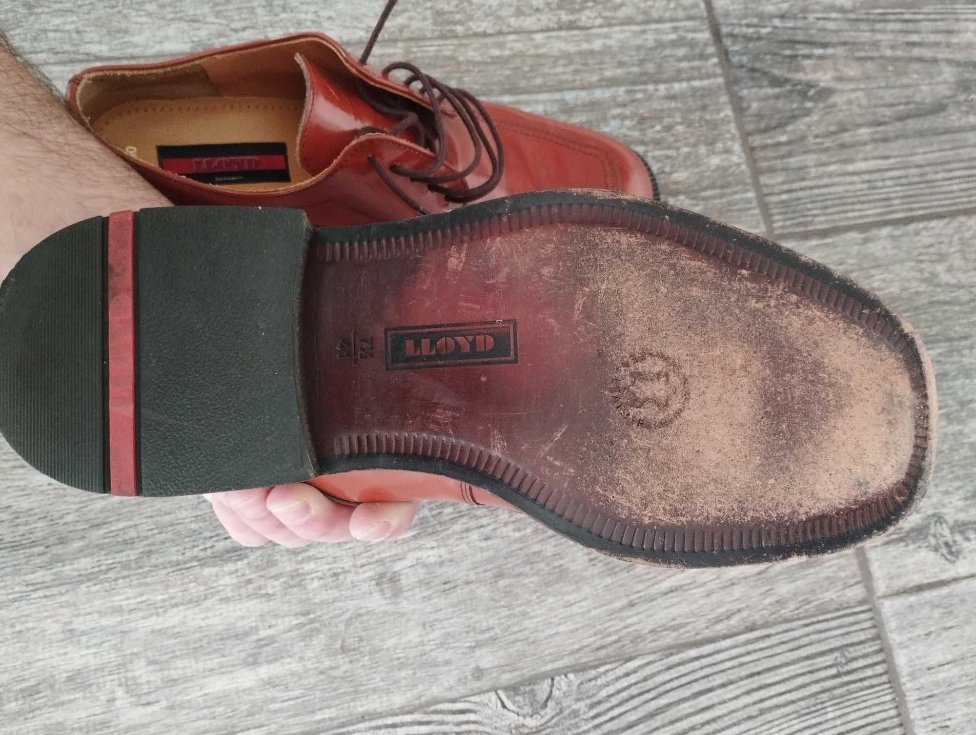 Туфли мужские коричневые кожаные Llyod Туфлі 41