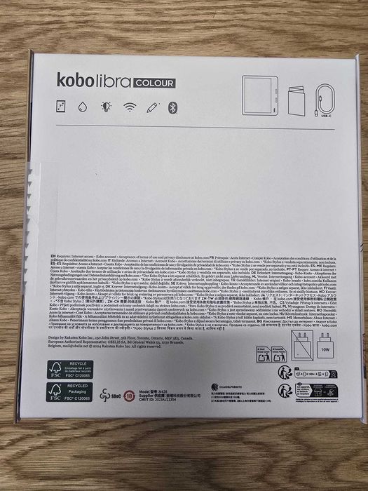 Kobo Libra Colour Preto - E-reader