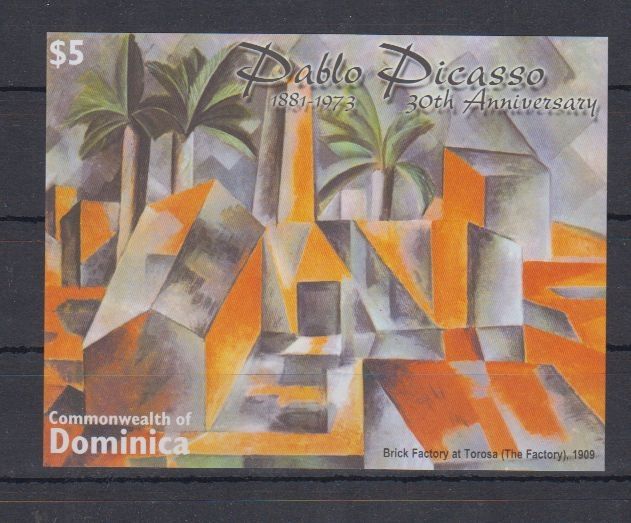 Znaczki pocztowe - Dominika -Pablo Picasso 2003r