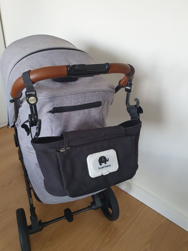 Wózek Spacerowy kinderkraft Grande LX Grey stan bdb
