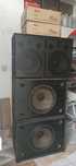 Sistema de som 2 grave e 2 topos e 2 amplificadores
