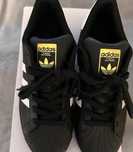 Adidas/Czarne/białe/unisex/rozmiar 38