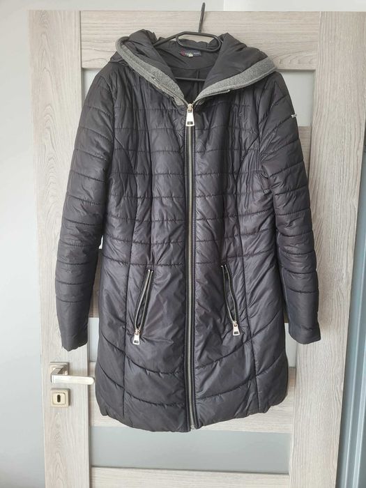 Kurtka jesienno-zimowa Vega Moda szara rozmiar 44