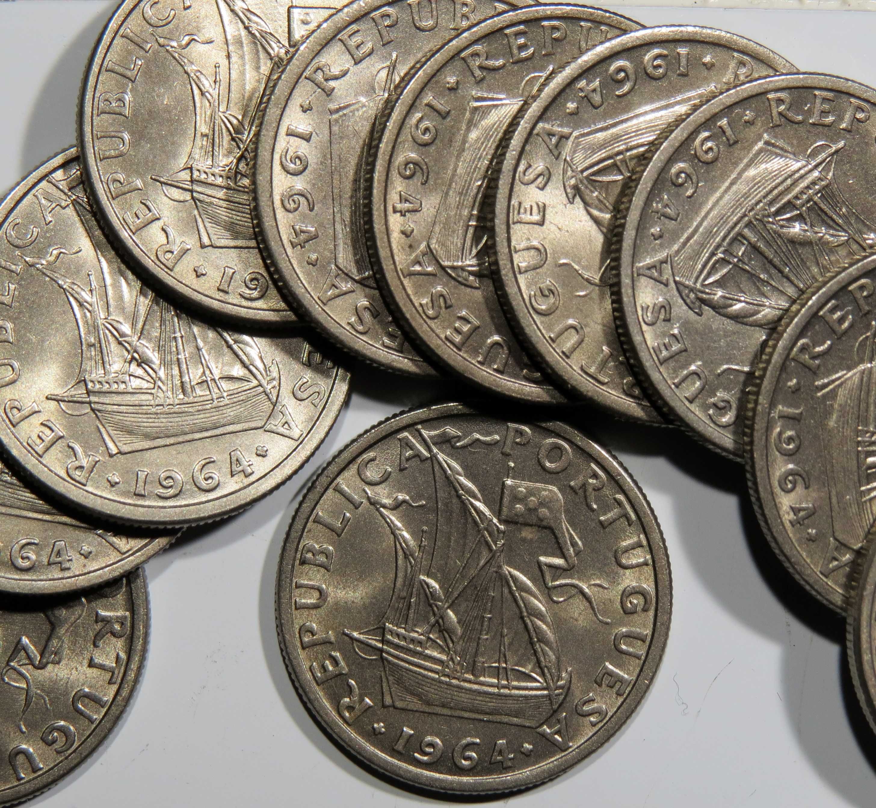 Republica Portuguesa - 2,5 Escudos 1964 Soberbas de rolo