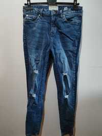 Spodnie jeansy niebieskie