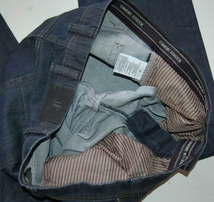 Johann Popken 30 W45 L32 pas 116 jeansy męskie proste jnowe z elastane