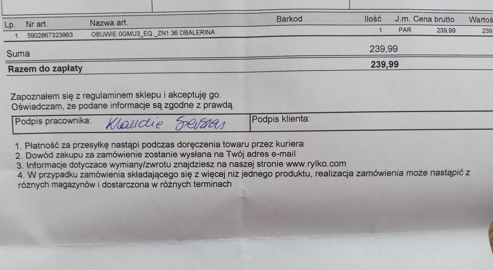 Baleriny Ryłko r.36 czarne skórzane