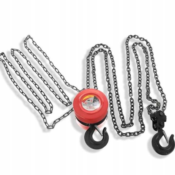 WYCIĄGARKA ŁAŃCUCHOWA 2T Wciągarka Ręczna  3M 2000KG Do Silnika Rukcug