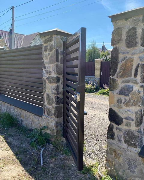 Забор Жалюзи Паркан Ранчо Жалюзі Горизонт