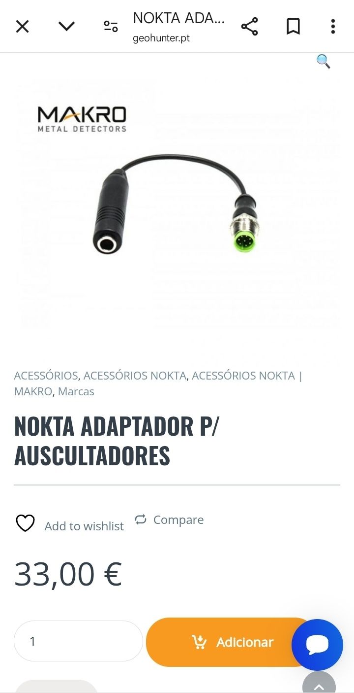 Detetor de metais Nokta Legend