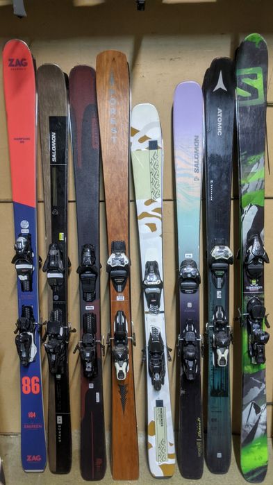 Лижі універсал K2, Armada, Salomon, K2