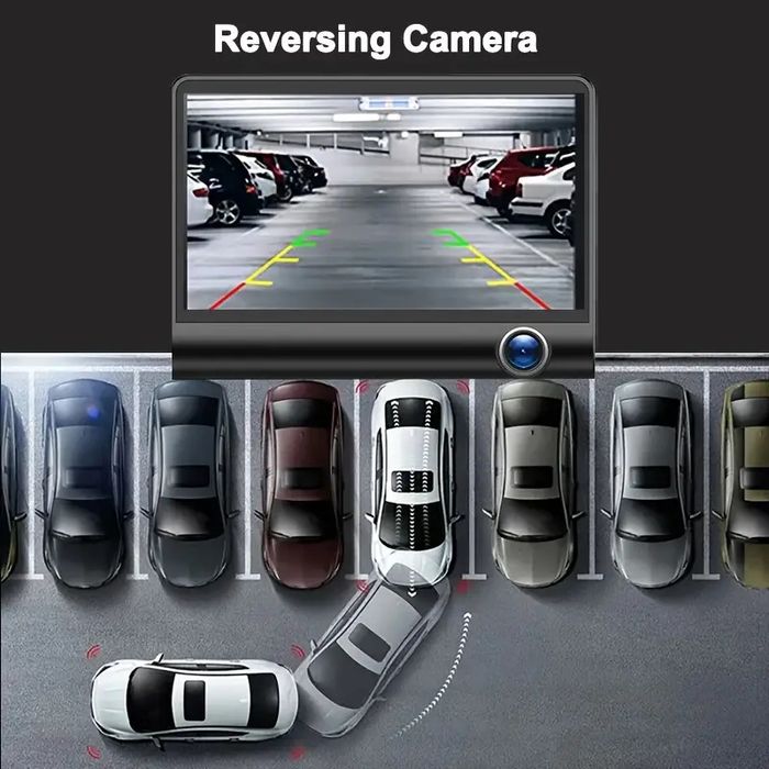 Wodeorejestrator Full HD 1080p z tylną kamerą kamera samochodowa