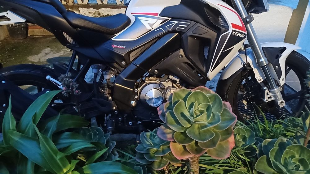 Mota krf 125 com 1100 kms