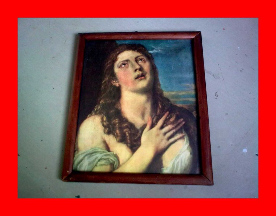 «Кающаяся Мария Магдалина» репродукция картины,