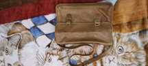 Mala em couro vintage