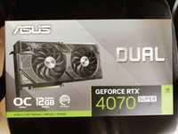 NOWA Asus RTX4070 Super Dual 12GB GDDR6X OC gwarancja