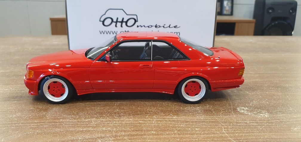 Mercedes-Benz W126 560 SEC - 1986 Otto mobile 1:18