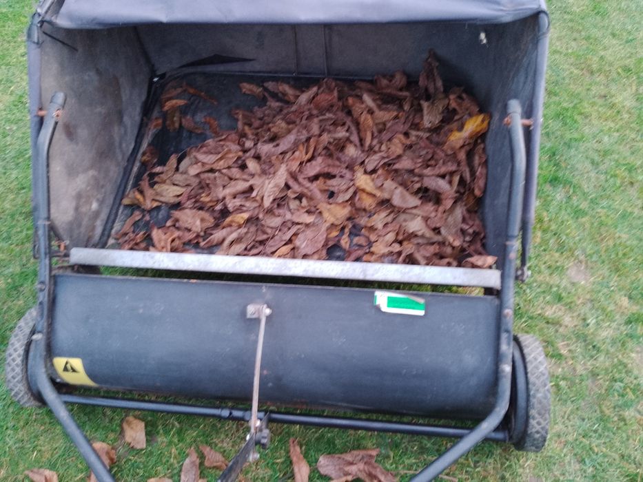 Zamiatarka szczotka do liści i trawy