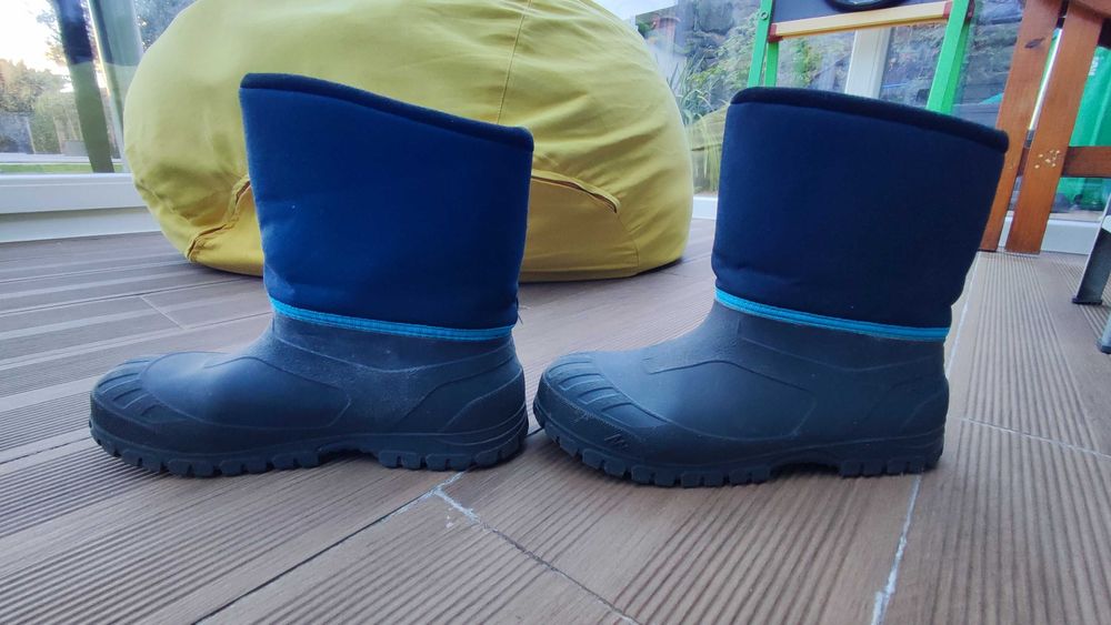 BOTAS DE NEVE/FRIO QUECHUA SH100 36/37–Quentes e Impermeáveis!