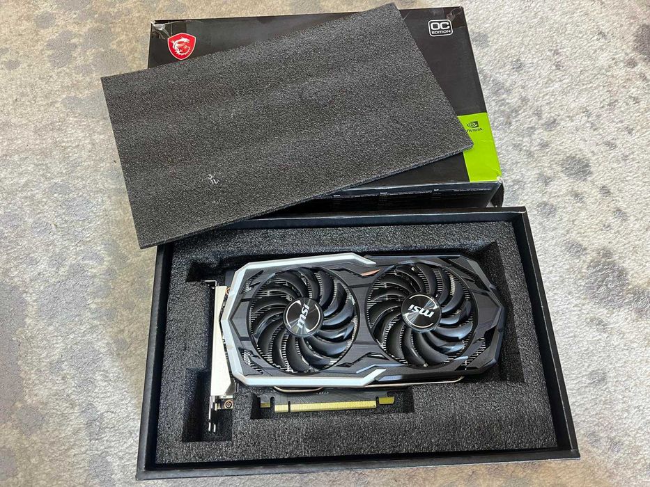 Відеокарта МSI GeForce GTX 1660 ARMOR 6G.