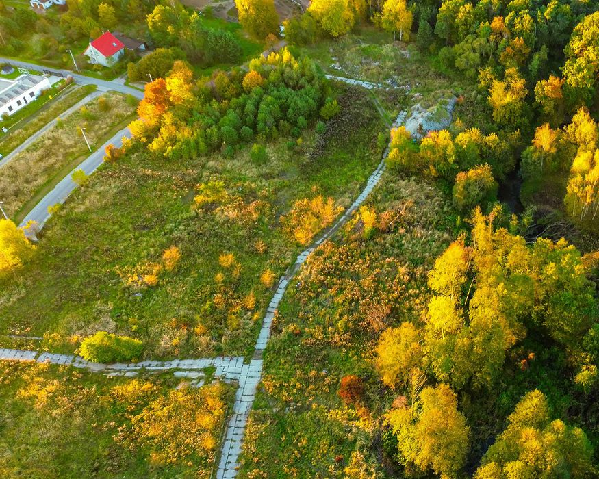 Leboszowice działka pod lasem, nad rzeką