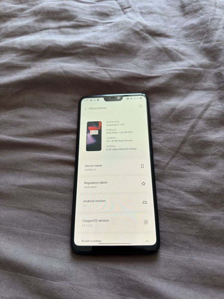Oneplus 6 8/128 Amoled