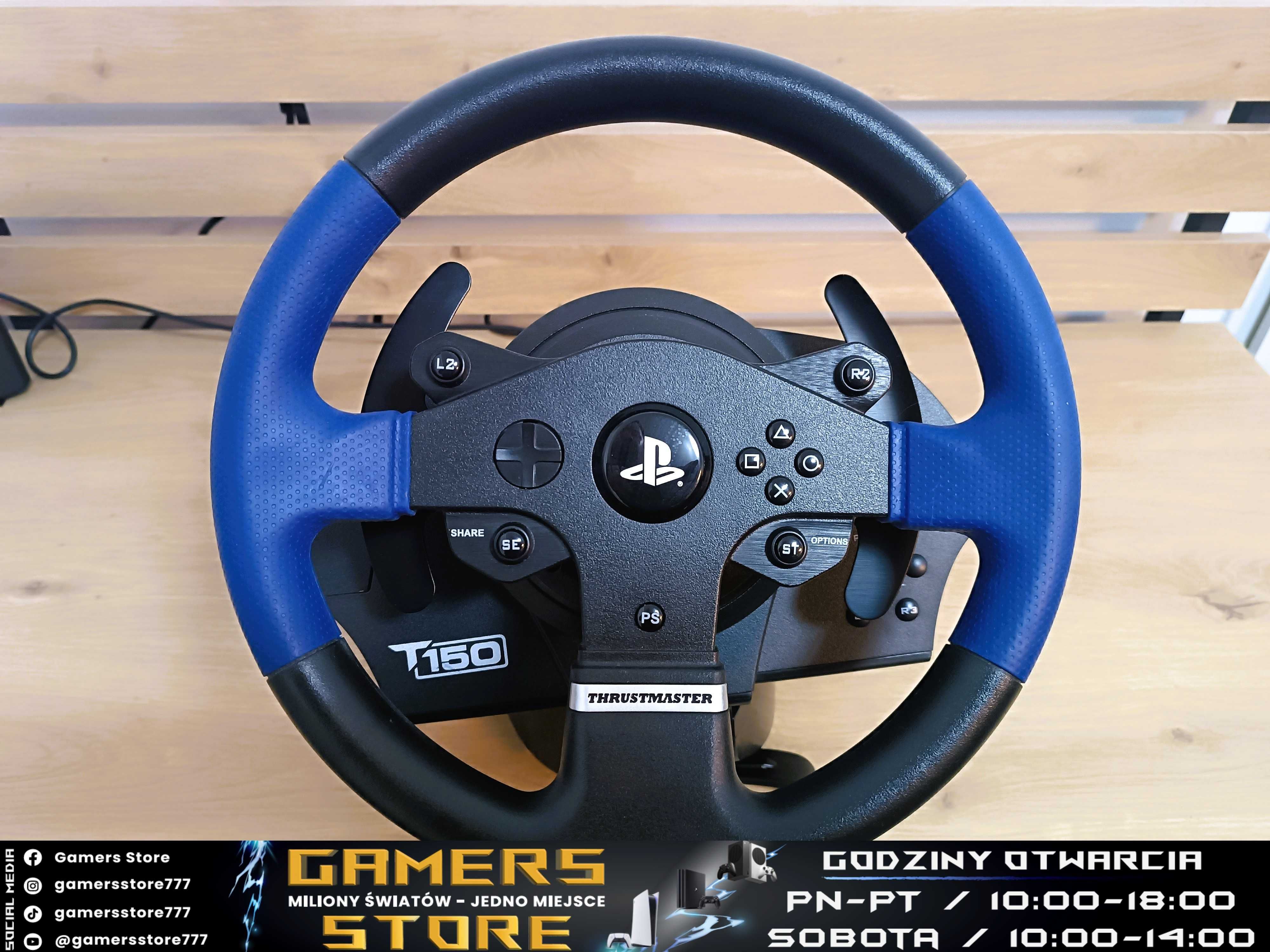 Kierownica Thrustmaster F150 Force Feedback PlayStation 3/4 - ŁOPATKI