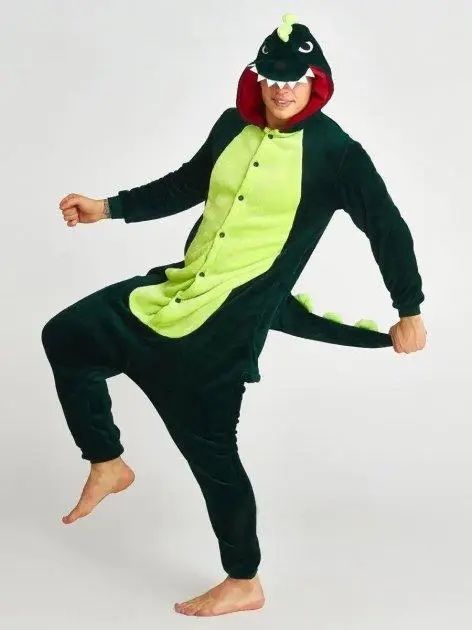 Піжама кігурумі зелений дракон,крокрдил .кигуруми зеленый дракон