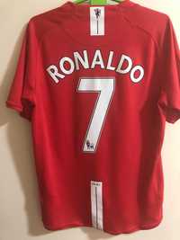 Camisola de Futebol Manchester United (2008/2009) Cristiano Ronaldo #7