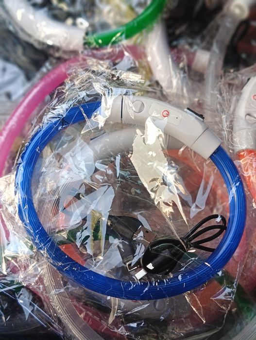 Светодиодный ошейник для животных (для прогулок в ночное время суток).