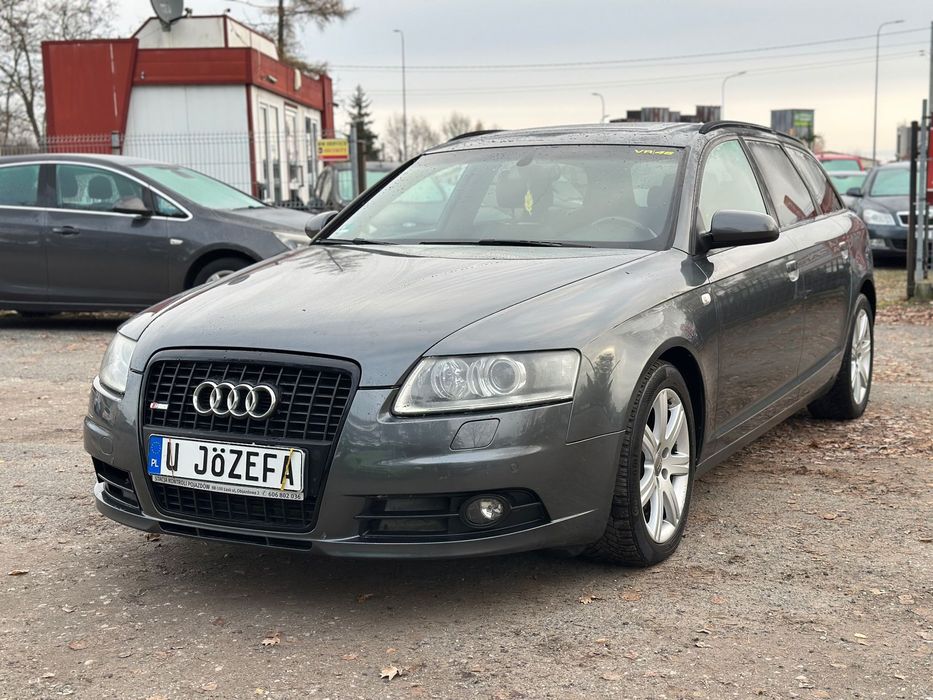 Audi A6 Avant Nagłośnienie BOSE, Quattro, Szyberdach, Czarna podsufitka, V6, S-line