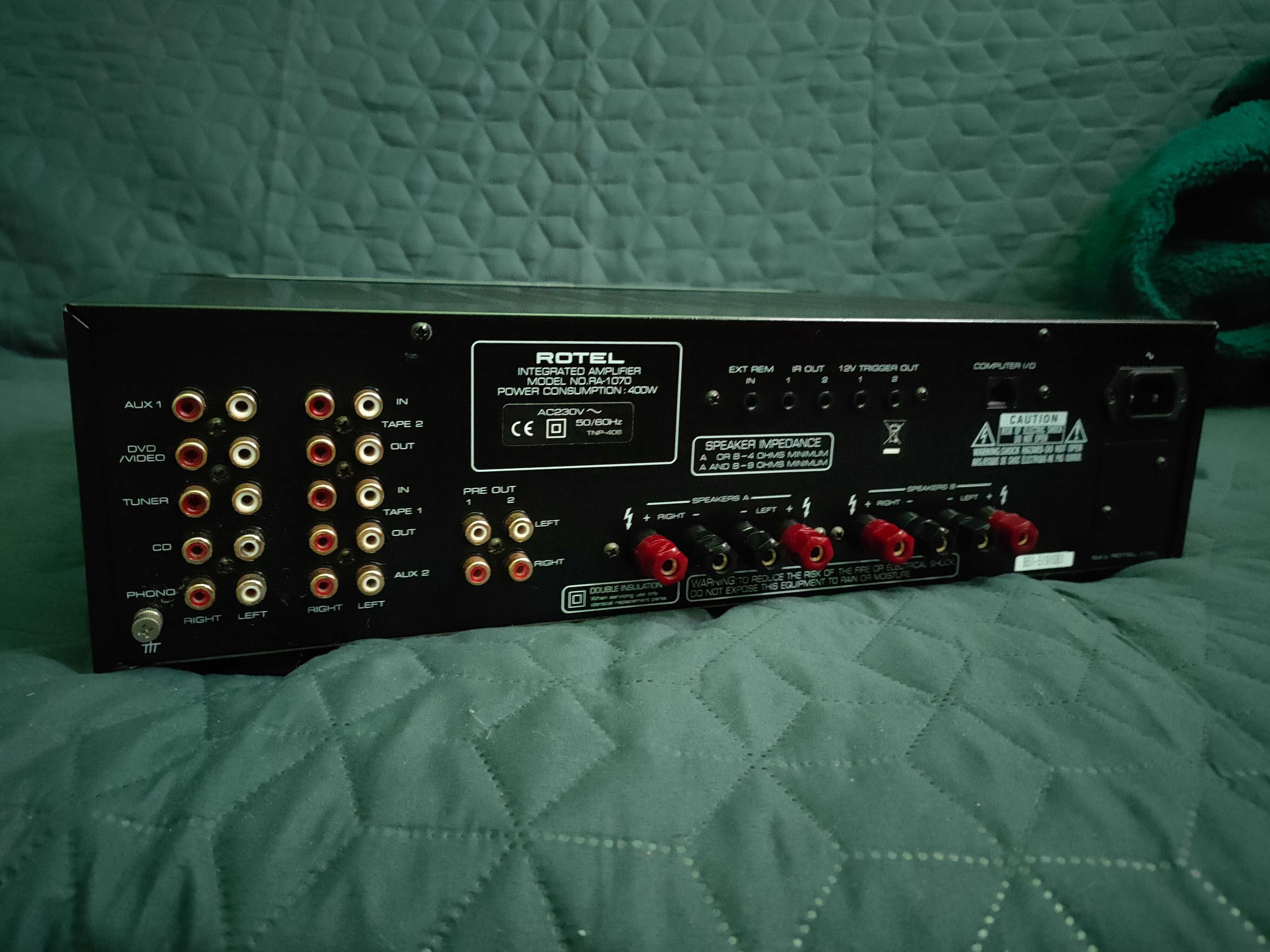 Wzmacniacz Rotel RA-1070 komplet